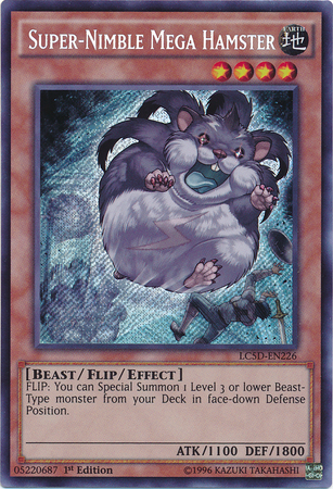 Super-Nimble Mega Hamster [LC5D-EN226] Secret Rare