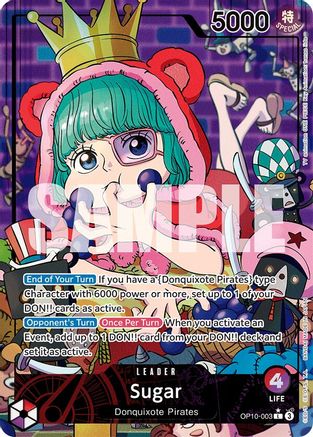 Sugar (003) (Parallel) - OP10-003 - Leader