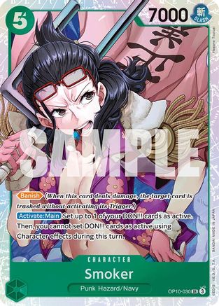 Smoker (030) - OP10-030 - Super Rare