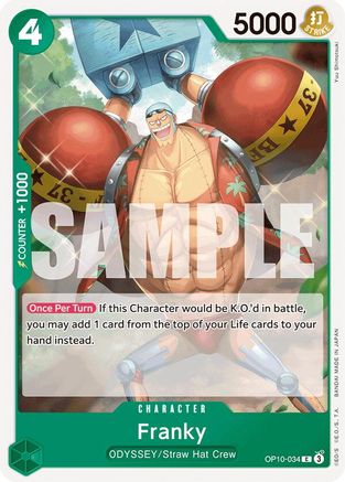 Franky (034) - OP10-034 - Common