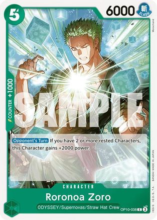 Roronoa Zoro (038) - OP10-038 - Common