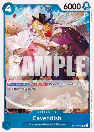 Cavendish (045) - OP10-045 - Rare