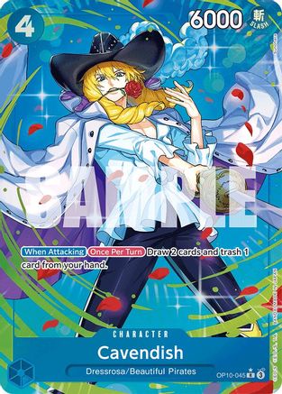 Cavendish (045) (Parallel) - OP10-045 - Rare