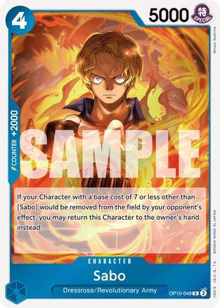 Sabo - OP10-049 - Rare