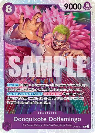 Donquixote Doflamingo - OP10-071 - Super Rare