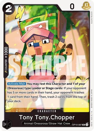 Tony Tony.Chopper (087) - OP10-087 - Uncommon
