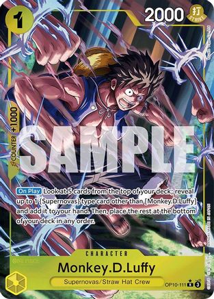 Monkey.D.Luffy (111) (Parallel) - OP10-111 - Rare