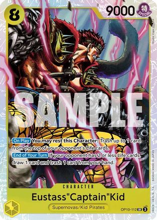 Eustass"Captain"Kid (112) - OP10-112 - Super Rare