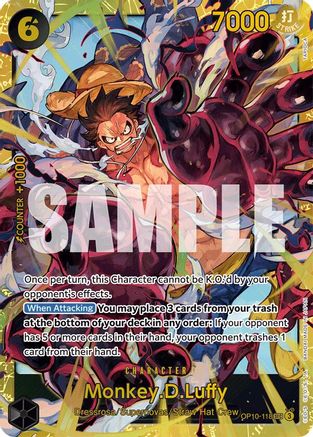 Monkey.D.Luffy (118) - OP10-118 - Secret Rare