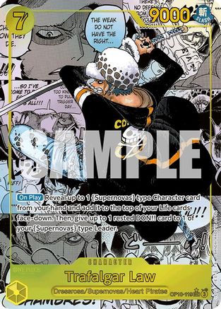 Trafalgar Law (119) (Manga) - OP10-119 - Secret Rare