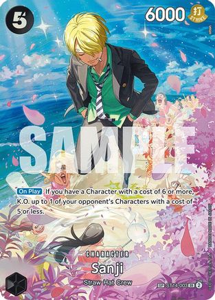 Sanji (SP) - ST14-003 - Super Rare