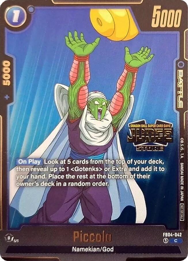 Piccolo (Judge Pack 03) [Fusion World Tournament Cards]