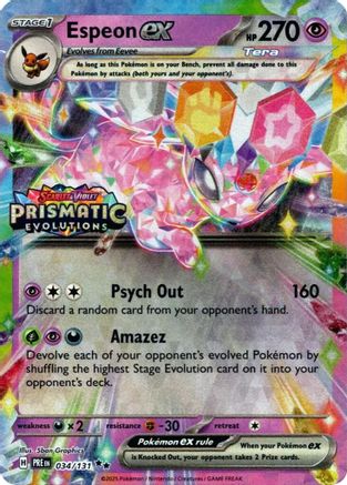 Espeon ex - 034/131 - Promo