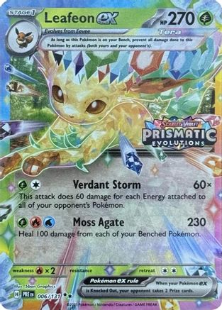 Leafeon ex - 006/131 - Promo