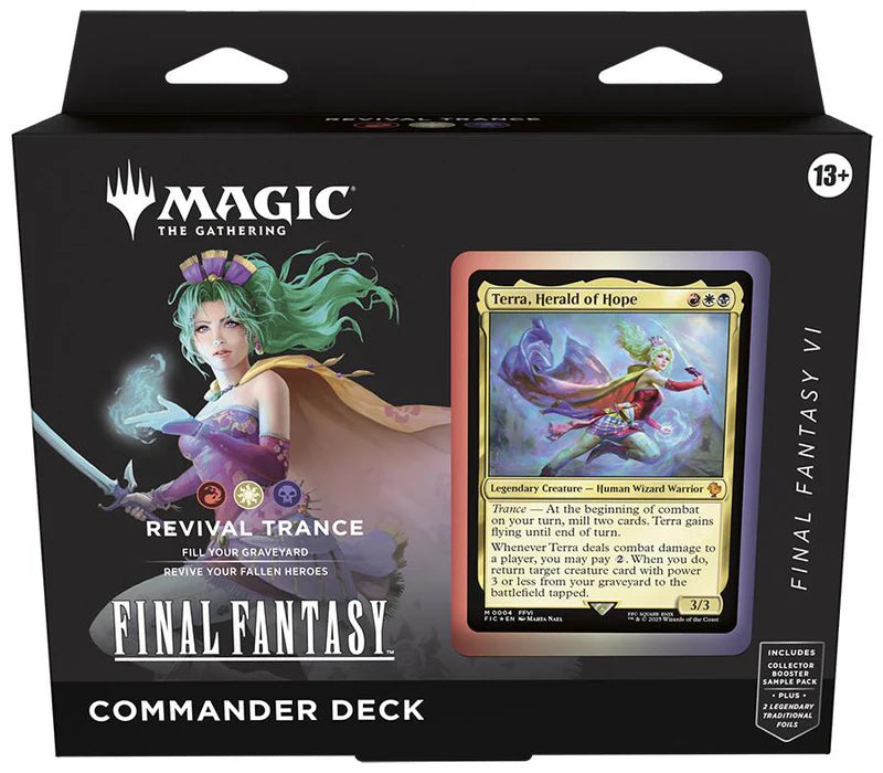 Magic: The Gathering - Universes Beyond: Final Fantasy - Commander Deck - Set of 4