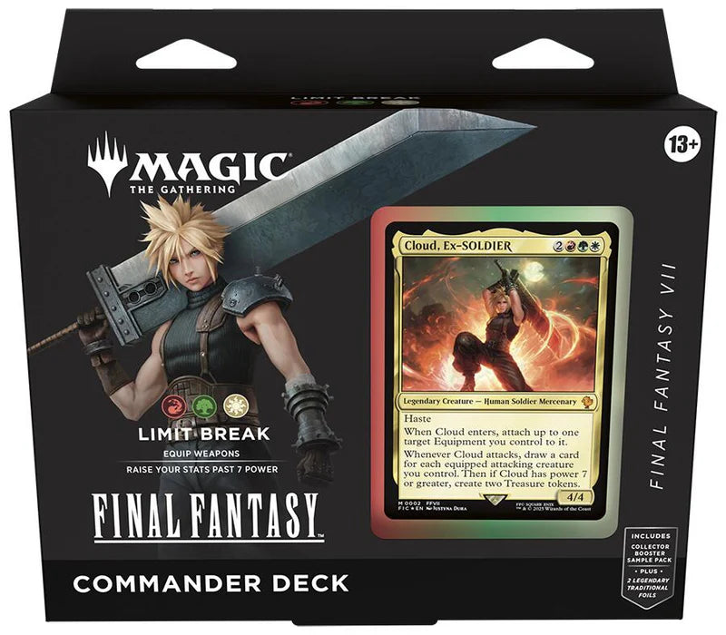 Magic: The Gathering - Universes Beyond: Final Fantasy - Commander Deck (Limit Break FINAL FANTASY VII)