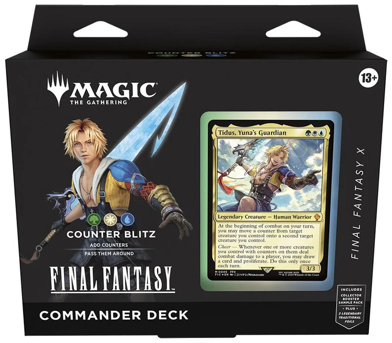 Magic: The Gathering - Universes Beyond: Final Fantasy - Commander Deck - Set of 4