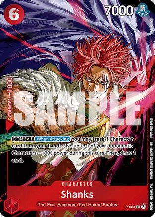 Shanks (Event Pack Vol. 6) - P-083 - Promo