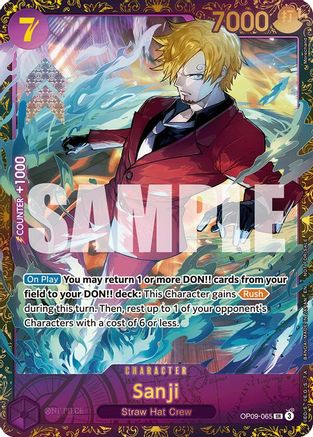 Sanji (Championship 25-26 Regionals Season 1) - OP09-065 - Super Rare