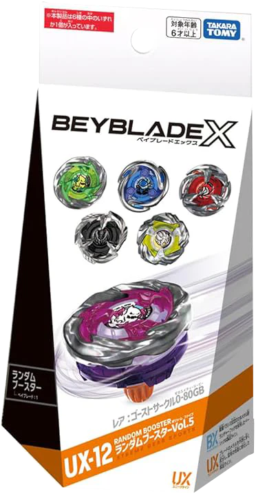 Beyblade X - UX-12 (Ghost Circle) Random Booster Vol.5