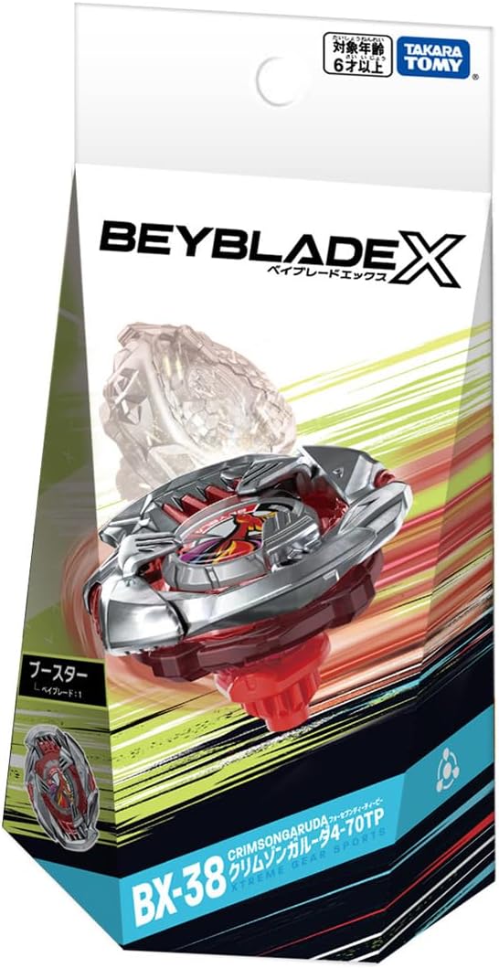 Beyblade X BX-38 Booster Crimson Garuda 4-70TP