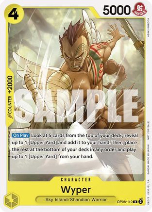 Wyper (Tournament Pack 2025 Vol. 2) - OP08-110 - Rare