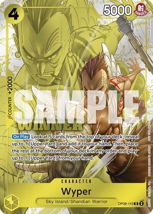 Wyper (Winner Pack 2025 Vol. 2) - OP08-110 - Rare