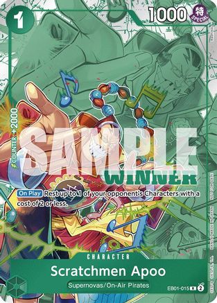 Scratchmen Apoo (Winner Pack 2025 Vol. 2) - EB01-015 - Rare