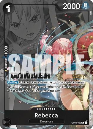 Rebecca (Winner Pack 2025 Vol. 2) - OP04-092 - Rare