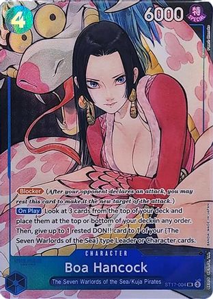 Boa Hancock (Illustration Box Vol.1) - ST17-004 - Super Rare