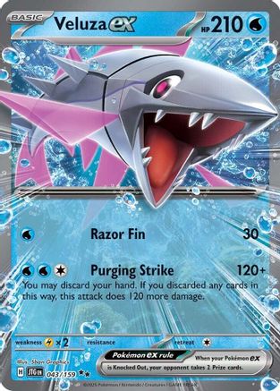 Veluza ex - 043/159 - Double Rare