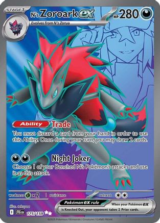 N's Zoroark ex - 175/159 - Ultra Rare