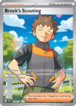 Brock's Scouting - 179/159 - Ultra Rare
