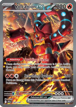 Volcanion ex - 182/159 - Special Illustration Rare