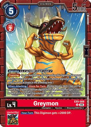 Greymon - EX9-009
