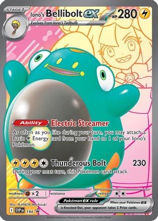Iono's Bellibolt ex - 194 - Promo