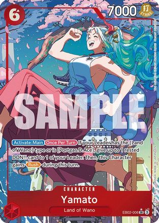 Yamato (Alternate Art) - EB02-006 - Super Rare