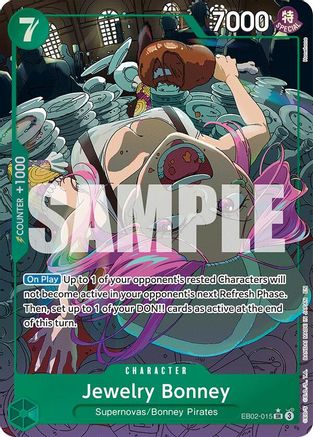 Jewelry Bonney (Alternate Art) - EB02-015 - Super Rare
