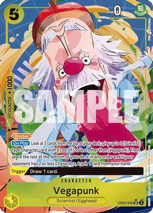 Vegapunk (Alternate Art) - EB02-056 - Super Rare