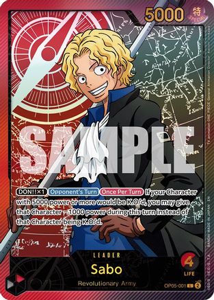 Sabo (SPR) - OP05-001 - Leader