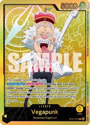 Vegapunk (SPR) - OP07-097 - Leader