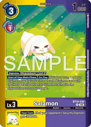 Salamon - BT16-030