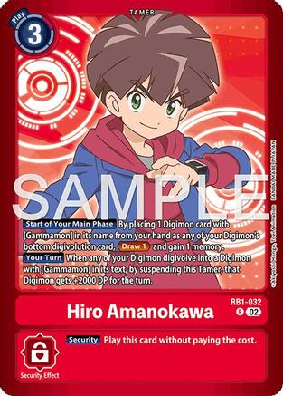 Hiro Amanokawa - RB1-032