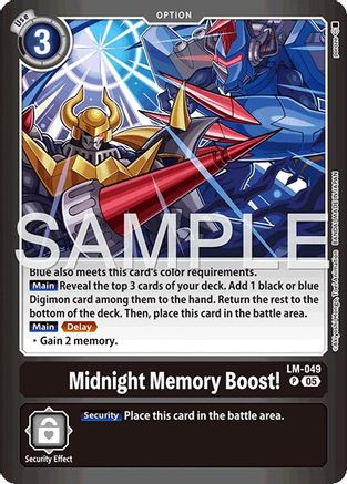 Midnight Memory Boost! - LM-049
