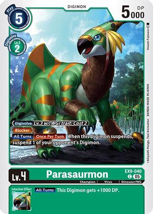 Parasaurmon - EX9-040