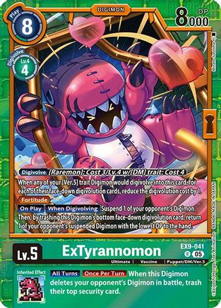 ExTyrannomon - EX9-041