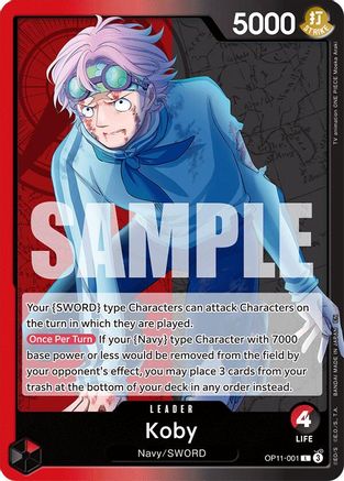 Koby (001) - OP11-001 - Leader