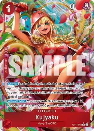 Kujyaku (Alternate Art) - OP11-004 - Super Rare