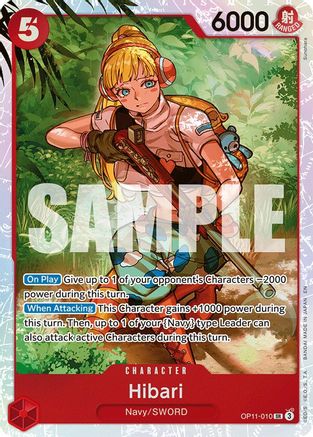 Hibari - OP11-010 - Super Rare