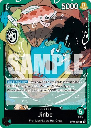 Jinbe (021) - OP11-021 - Leader